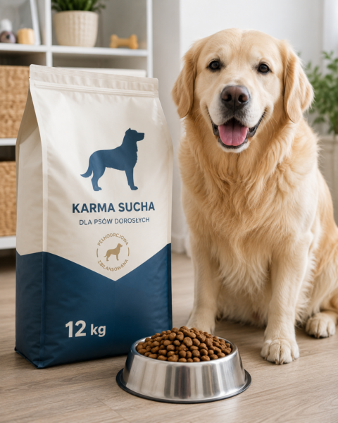 Karma sucha dla psa Brit Premium 12 kg